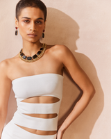 Radiance Cocktail Necklace - Black