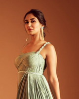 Nikita Dutta in Tassel Earring - AB and White