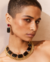 Radiance Cocktail Necklace - Black