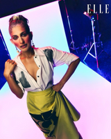 Kubbra Sait Hexa Crystal Earring - Sunrise Yellow