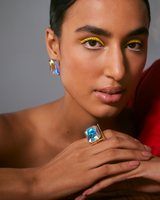 Malaika Arora in Radiance Cocktail Ring - AB