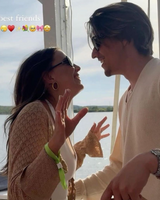 Millie Bobby Brown in Capella Crystal Earring