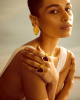 Sonam Babani in Cancun earrings