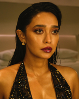 Sayani Gupta in Sirius Crystal Earring - Gold