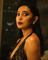 Sayani Gupta in Sirius Crystal Earring - Gold