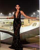 Sayani Gupta in Sirius Crystal Earring - Gold