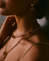 Infinity Crystal Necklace - Multicoloured