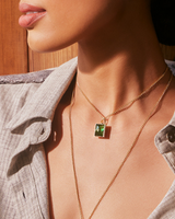 Sirius Crystal Necklace - Fern