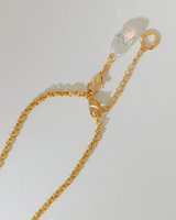 Capella Double crystal Necklace - Sepia