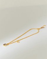 Capella Double crystal Necklace - Sepia