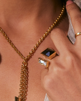 Stellar Ring - Black and white