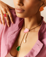 Juhi Godambe in Miami earrings