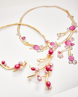 Rosee Necklace - Pink