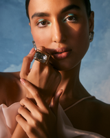 Radiance Cocktail Ring - Gold Crust