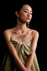 Rosee Necklace - Pink