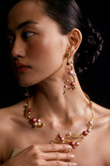 Rosee Necklace - Pink