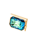 Radiance Cocktail Ring - Peacock Blue