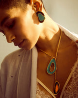 Capri earrings - Reef