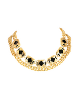 Radiance Cocktail Necklace - Black