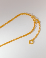 Hexa Crystal Necklace -  Sunrise Yellow