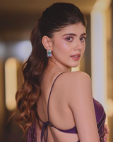 Sanjana Sanghi in Radiance Cocktail Earring -  AB
