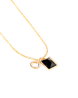 Sirius Crystal Necklace - Gold