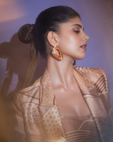 Sanjana Sanghi in Santorini earrings