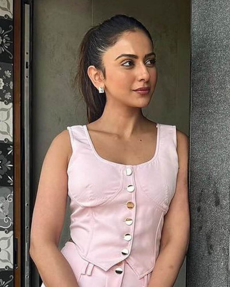 Rakul Preet Singh  in Sirius Crystal Earring -  AB