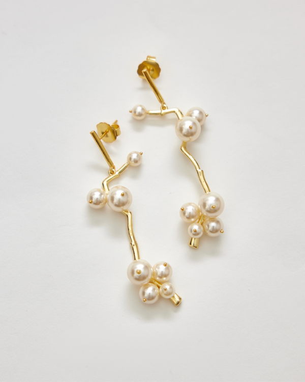Coffee Cherry Earring