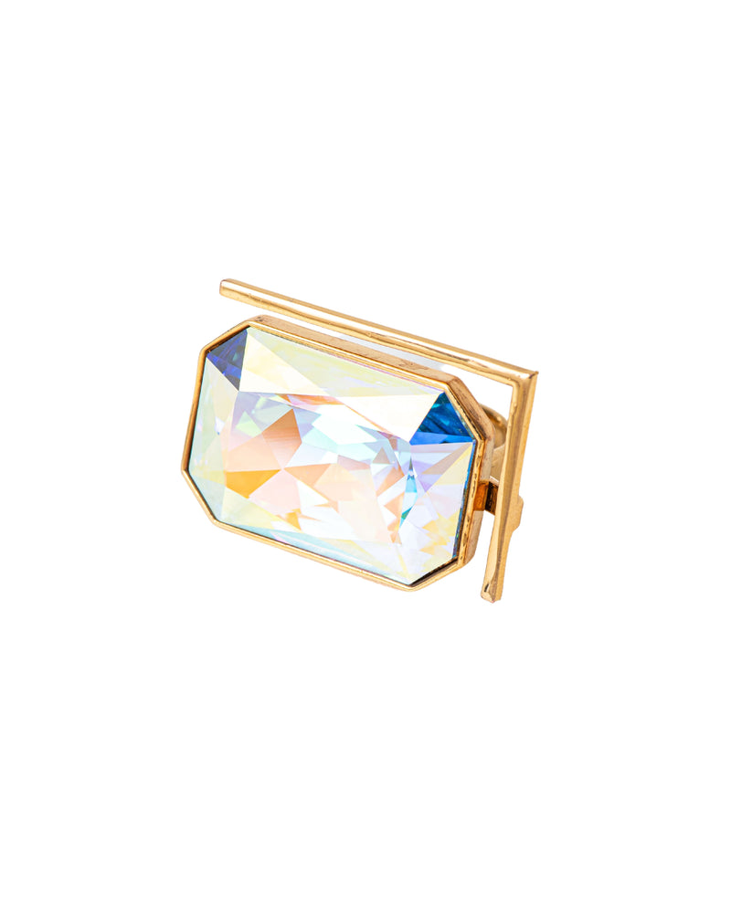 Radiance Cocktail Ring - Peacock Blue