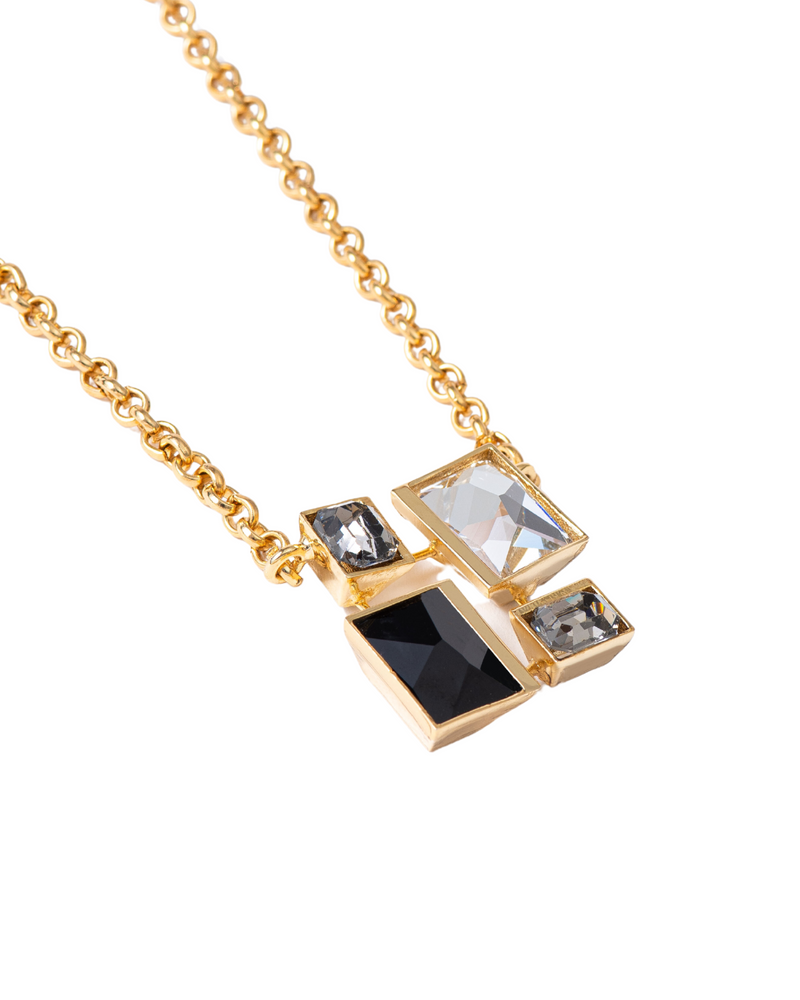 Infinity Crystal Necklace - Multicoloured