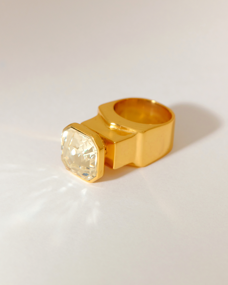 Rigel Crystal Ring -  Emerald