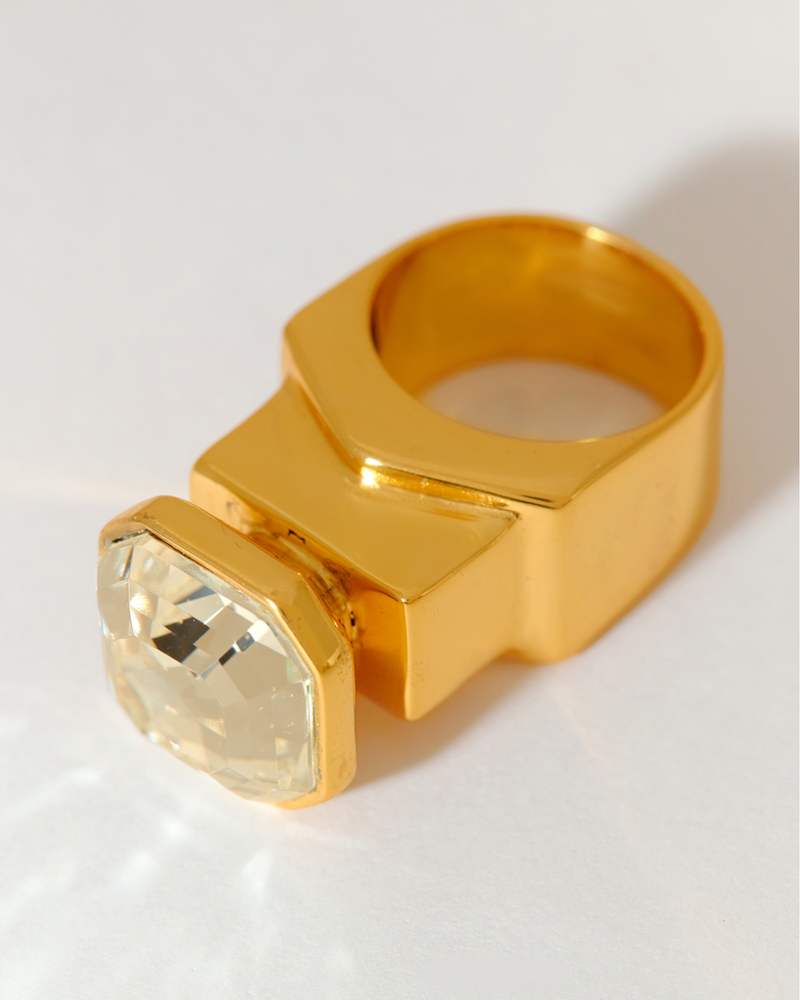 Rigel Crystal Ring -  Emerald