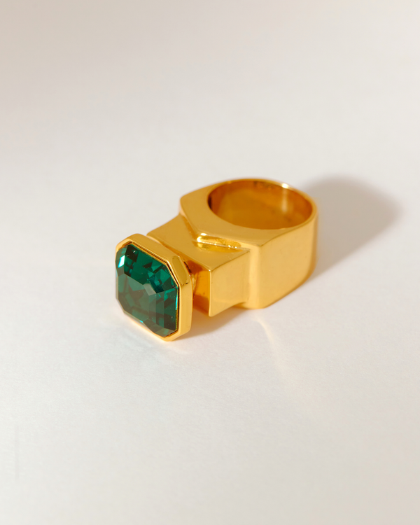 Rigel Crystal Ring -  Emerald