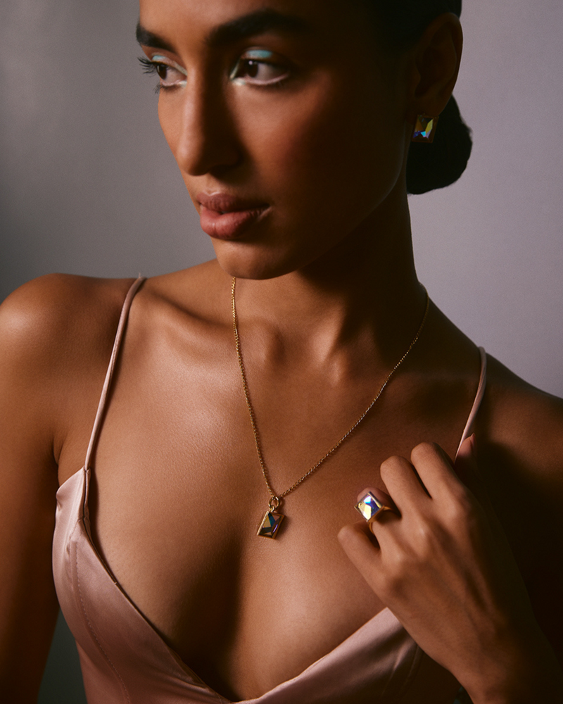 Rakul Preet Singh  in Sirius Crystal Earring -  AB