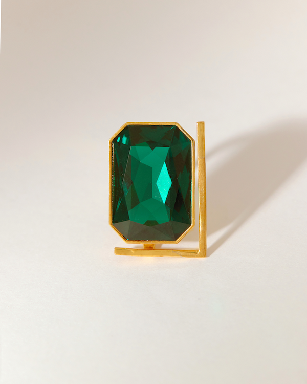 Copy of Radiance Cocktail Ring - Emerald