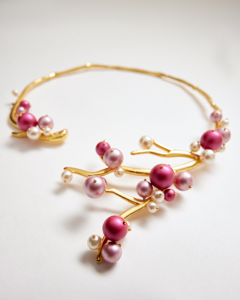 Rosee Necklace - Pink