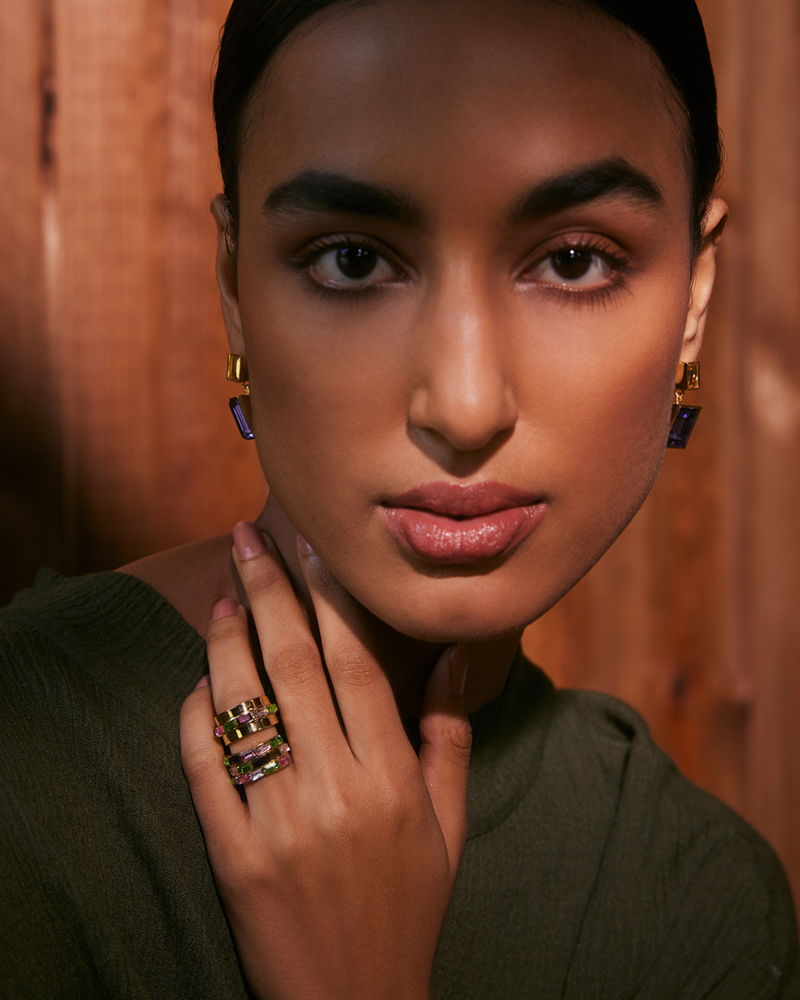 Navya Naveli Nanda in Elysian RING  - 3 STRANDS