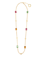 Elysian Crystal Necklace - Multicolour (L)