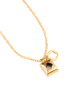 Sirius Crystal Necklace -  Black