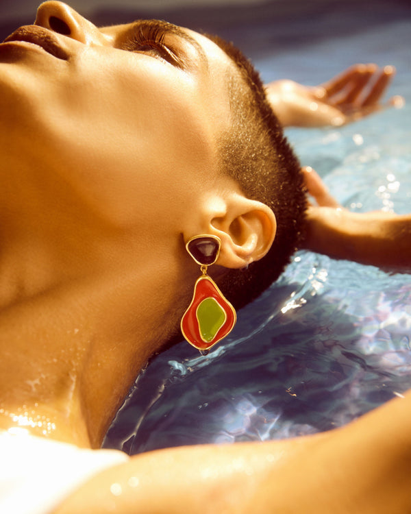 Lanai earrings - Seashore