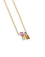 Infinity Crystal Necklace - Multicoloured