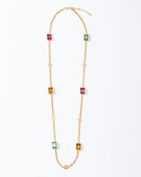 Parul Gulati in Elysian Crystal Necklace - Multicolour (L)