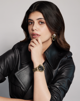 Sanjana Sanghi in Infinity Signature Earring - Monochrome