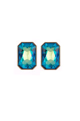 Radiance Cocktail Earring - Peacock Blue